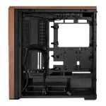 Lian Li LANCOOL 217 Black Wood Panel Tempered Glass Mid Tower PC Gaming Case