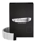 CableMod C-Series Pro ModMesh Sleeved 12V-2x6 12VHPWR Cable Kit White for Corsair Type 4