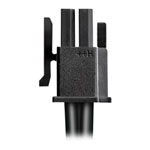 CableMod Basics Universal 600mm 12V-2x6 12VHPWR 90 Degree Direct PCI-e Cable - Variant A