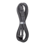CableMod Pro Universal Carbon Sleeved 12V-2x6 12VHPWR 90 Degree Direct PCI-e Cable - Variant A