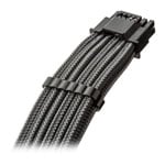 CableMod Pro Universal Carbon Sleeved 12V-2x6 12VHPWR 90 Degree Direct PCI-e Cable - Variant B