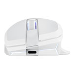 PowerColor ALPHYN AM10 White Optical Wired/Wireless Gaming Mouse