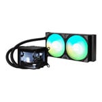 TRYX PANORAMA ARGB 240mm Black AIO CPU Liquid Cooler Intel AMD