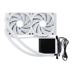 TRYX PANORAMA ARGB 240mm White AIO CPU Liquid Cooler Intel AMD