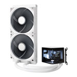 TRYX PANORAMA 280mm White AIO CPU Liquid Cooler Intel AMD