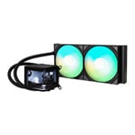 TRYX PANORAMA ARGB 280mm Black AIO CPU Liquid Cooler Intel AMD