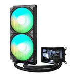 TRYX PANORAMA ARGB 280mm Black AIO CPU Liquid Cooler Intel AMD