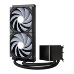 TRYX PANORAMA ARGB 280mm Black AIO CPU Liquid Cooler Intel AMD