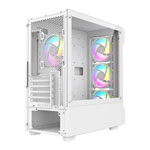 CIT Tornado White MicroATX PC Gaming Case