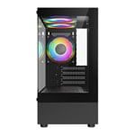 CIT Celsius Black MicroATX PC Gaming Case