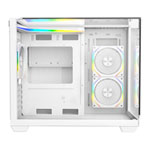 CIT Eclipse White MicroATX PC Gaming Case