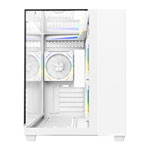 CIT Eclipse White MicroATX PC Gaming Case