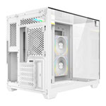 CIT Eclipse White MicroATX PC Gaming Case