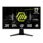 MSI MAG 255F E20 25" Full HD 200Hz Adaptive Sync IPS Gaming Monitor