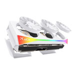 XFX Mercury AMD Radeon RX 9070 XT OC Magnetic Air Edition White 16GB Graphics Card