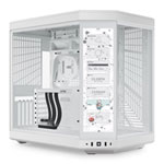 Refurbished Hyte Y70 Touch Dual Chamber Snow White Mid Tower PC Case