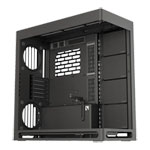 HAVN HS420 Black Hybrid Dual Chamber Mid Tower Tempered Glass Chassis