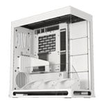 HAVN HS420 VGPU White Hybrid Dual Chamber Mid Tower Tempered Glass Chassis