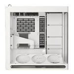 HAVN HS420 VGPU White Hybrid Dual Chamber Mid Tower Tempered Glass Chassis