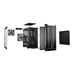 be quiet! Pure Base 501 DX Tempered Glass Window Black RGB Mid Tower PC Gaming Case