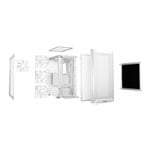 be quiet! Pure Base 501 LX Tempered Glass Window White RGB Mid Tower PC Gaming Case