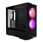 Refurbished Lian Li LANCOOL 207 Black Mid Tower Compact Tempered Glass PC Gaming Case