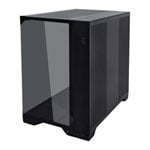 Refurbished Lian Li O11 Vision Compact Black Dual Chamber Mid Tower Tempered Glass PC Gaming Case