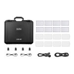 Godox C5R Knowled RGBWW LED Panel (8-Light Kit)