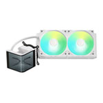 TRYX PANORAMA SE ARGB 240mm White AIO CPU Liquid Cooler Intel AMD