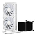 TRYX PANORAMA SE ARGB 240mm White AIO CPU Liquid Cooler Intel AMD