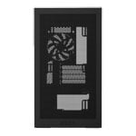 NZXT H3 Flow Tempered Glass Black Micro-ATX PC Gaming Case