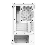 NZXT H3 Flow Tempered Glass White Micro-ATX PC Gaming Case