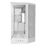 NZXT H9 Flow RGB (2025) Tempered Glass Dual Chamber Mid Tower with 2x F420 RGB Core and Hub Black