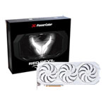 PowerColor AMD Radeon RX 9070 XT RED DEVIL Spectral White 16GB GDDR6 Graphics Card