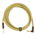 Fender Deluxe Series Instrument Cable, Straight/Angle, Tweed (10 ft)