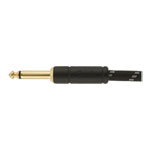 Fender Deluxe Series Instrument Cable, Straight/Angle, Black Tweed (15 ft)