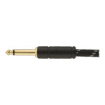 Fender Deluxe Series Instrument Cable, Straight/Angle, Black Tweed (18.6 ft)