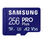 Samsung 256GB MicroSD PRO Plus Memory Card with SD Adapter