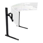 Xclio Freestanding Triple Monitor Stand For Racing Sim/Esports - 17" - 32" Screen Support