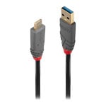 Lindy 2m USB 3.2 Type A to C Cable Anthra Line