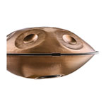 Meinl - Sensory Handpan, Stainless Steel, Bb2 Amara, 9 Notes, 432 Hz, Vintage Copper, HPSTL93CU