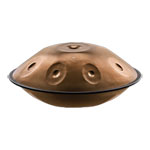 Meinl - Sensory Handpan, Stainless Steel, F Pygmy, 11 Notes, 440 Hz, Vintage Copper, HPSTL110CU