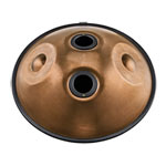 Meinl - Sensory Handpan, Stainless Steel, F Pygmy, 11 Notes, 440 Hz, Vintage Copper, HPSTL110CU