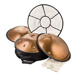 Meinl - Sensory Handpan, Stainless Steel, F Pygmy, 11 Notes, 440 Hz, Vintage Copper, HPSTL110CU