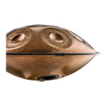 Meinl - Sensory Handpan, Stainless Steel, E La Sirena, 10 Notes, 432 Hz, Vintage Copper, HPSTL102CU