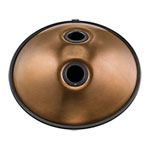 Meinl - Sensory Handpan, Stainless Steel, E La Sirena, 10 Notes, 432 Hz, Vintage Copper, HPSTL102CU