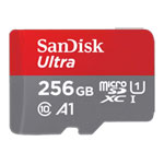 SanDisk Ultra 256GB Performance A1 microSDXC SD Card with Adapter