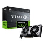 MSI NVIDIA GeForce RTX 5060 Ti 16GB VENTUS 2X OC PLUS Blackwell Graphics Card
