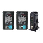 IDX 2x DUO-C98P + VL-2X Battery Bundle