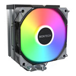 Montech NX400 ARGB Black Intel/AMD Single Tower Air CPU Cooler